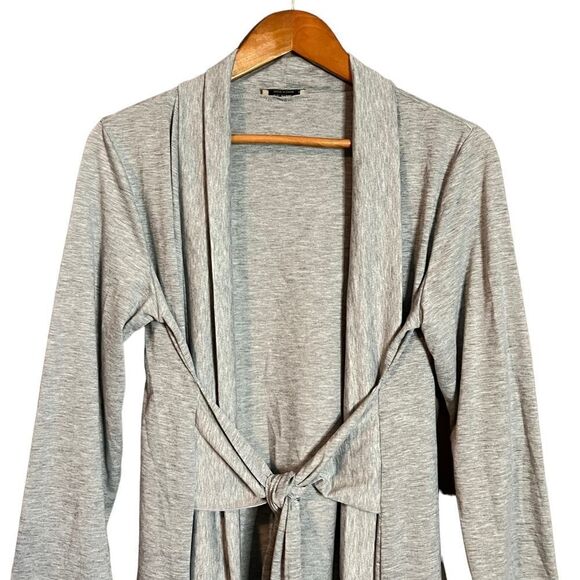 Acevog grey tie cardigan. Size medium - Picture 2 of 8